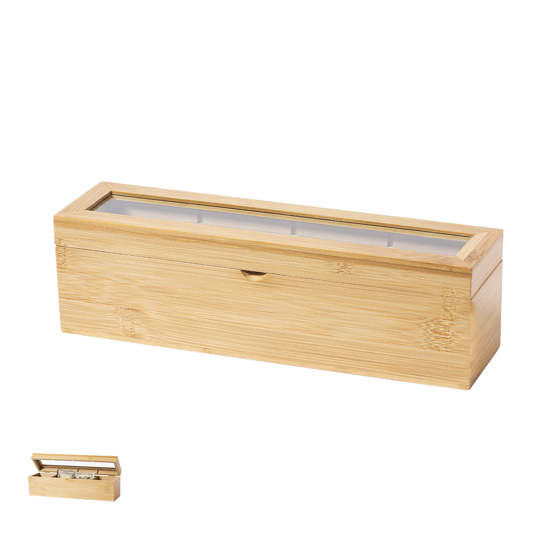 Caja Té Zirkony personalizado para empresas