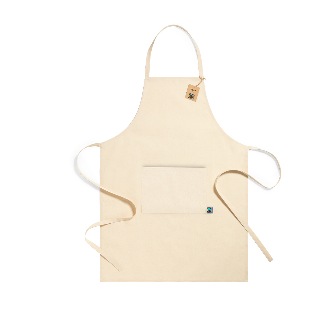 Delantal Zowi Fairtrade personalizado para empresas