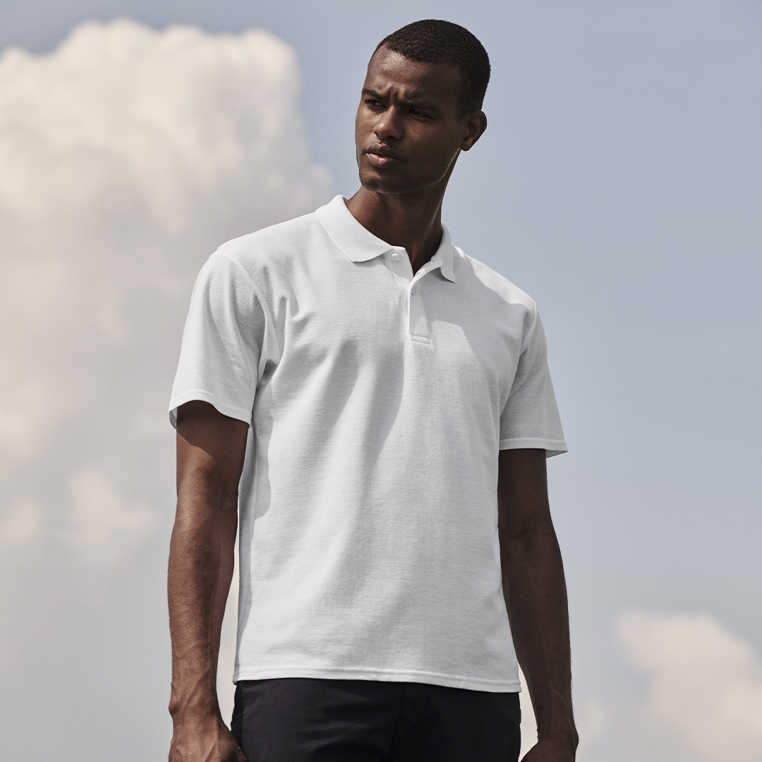 Polo Adulto Blanco Original personalizado para empresas