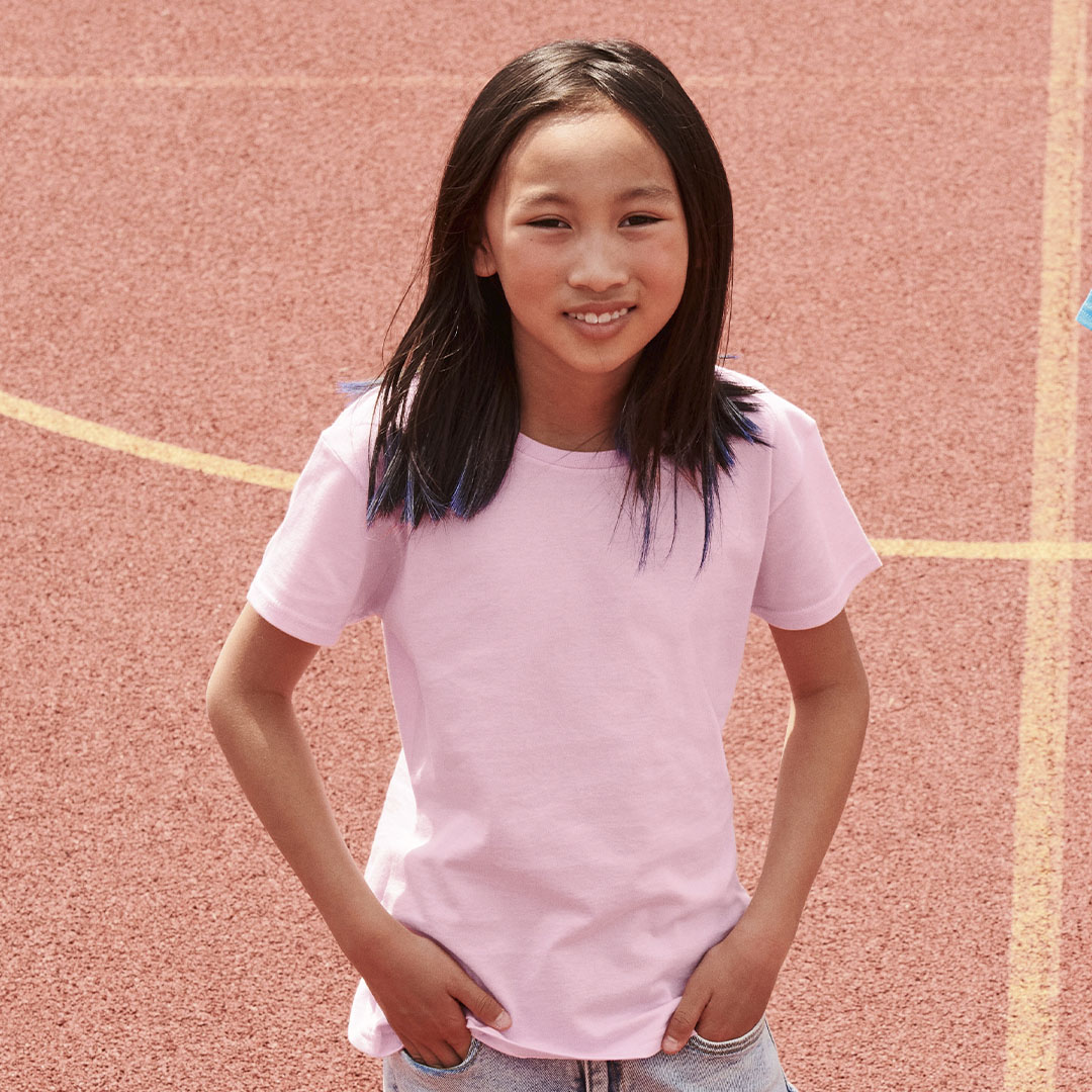 Camiseta Niña Color Iconic personalizado para empresas