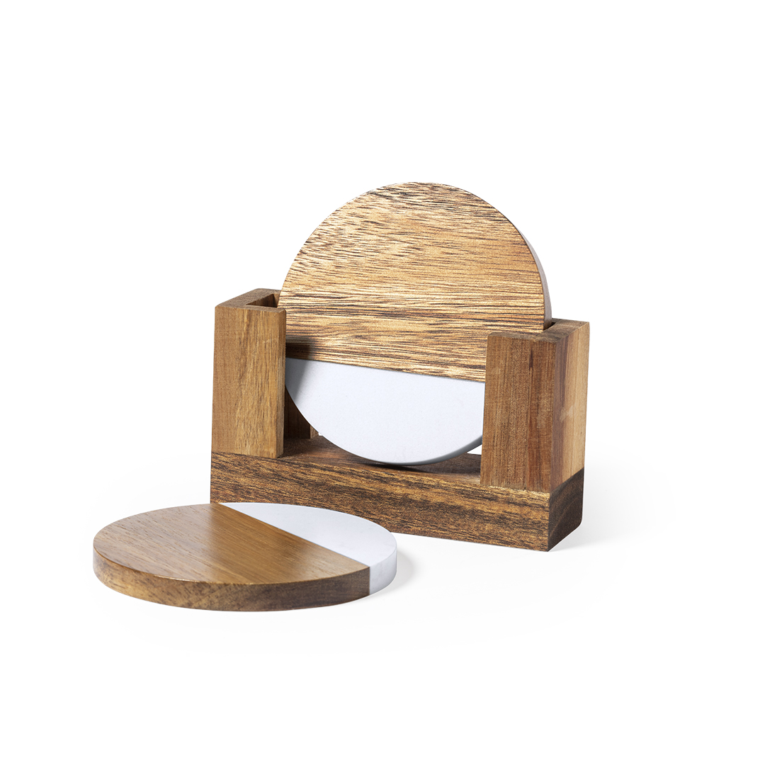 Set Posavasos Derrol personalizado para empresas