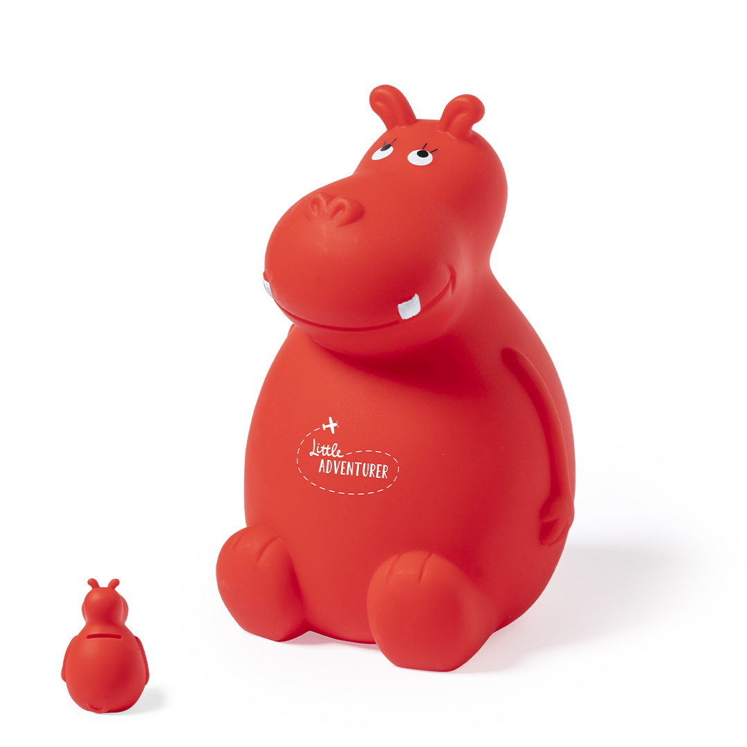 Hucha Hippo personalizado para empresas