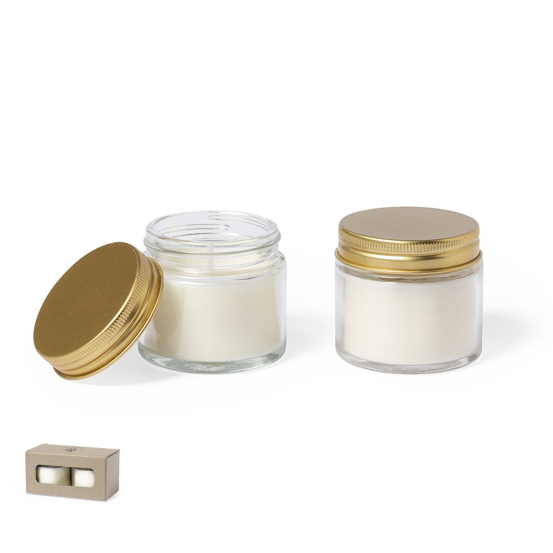 Set Velas Aromáticas Kesha personalizado para empresas