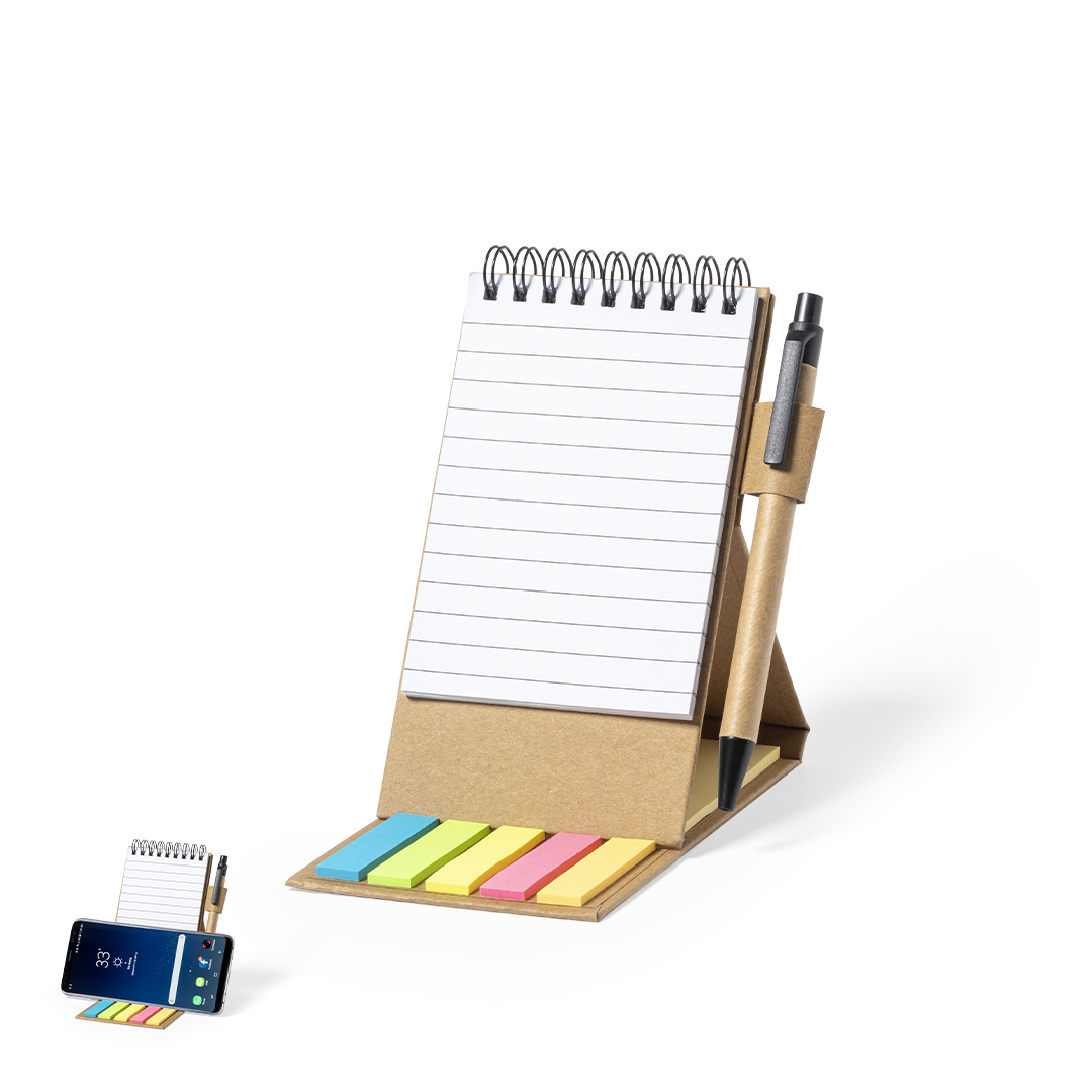 Bloc Notas Soporte Phesux personalizado para empresas