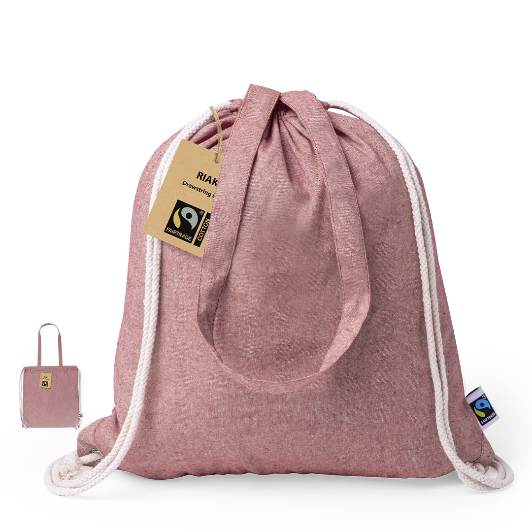Bolsa Mochila Riak Fairtrade personalizado para empresas