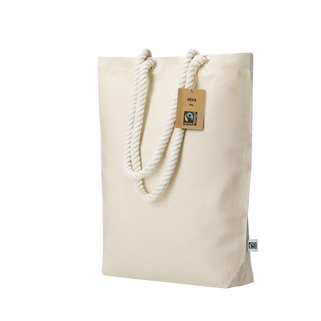 Bolsa Hexa Fairtrade personalizado para empresas