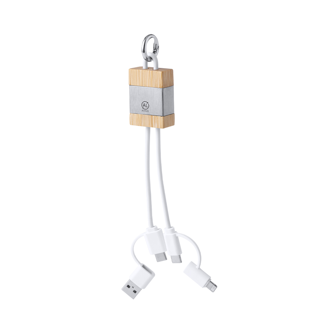 Cable Cargador Desak personalizado para empresas
