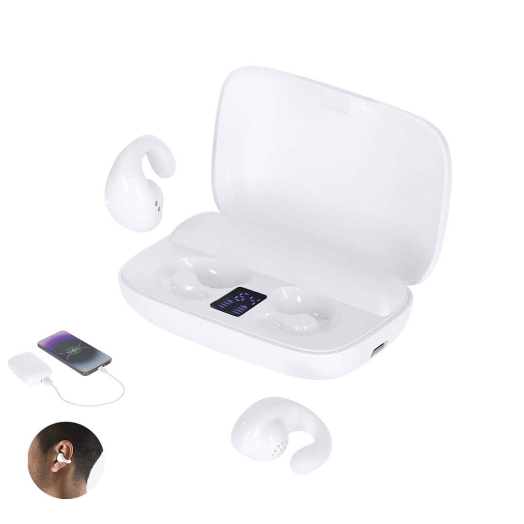Auriculares Power Bank Haxel personalizado para empresas
