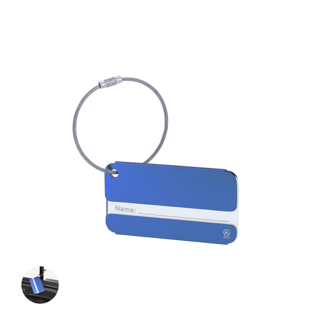 Identificador Maletas Halux personalizado para empresas