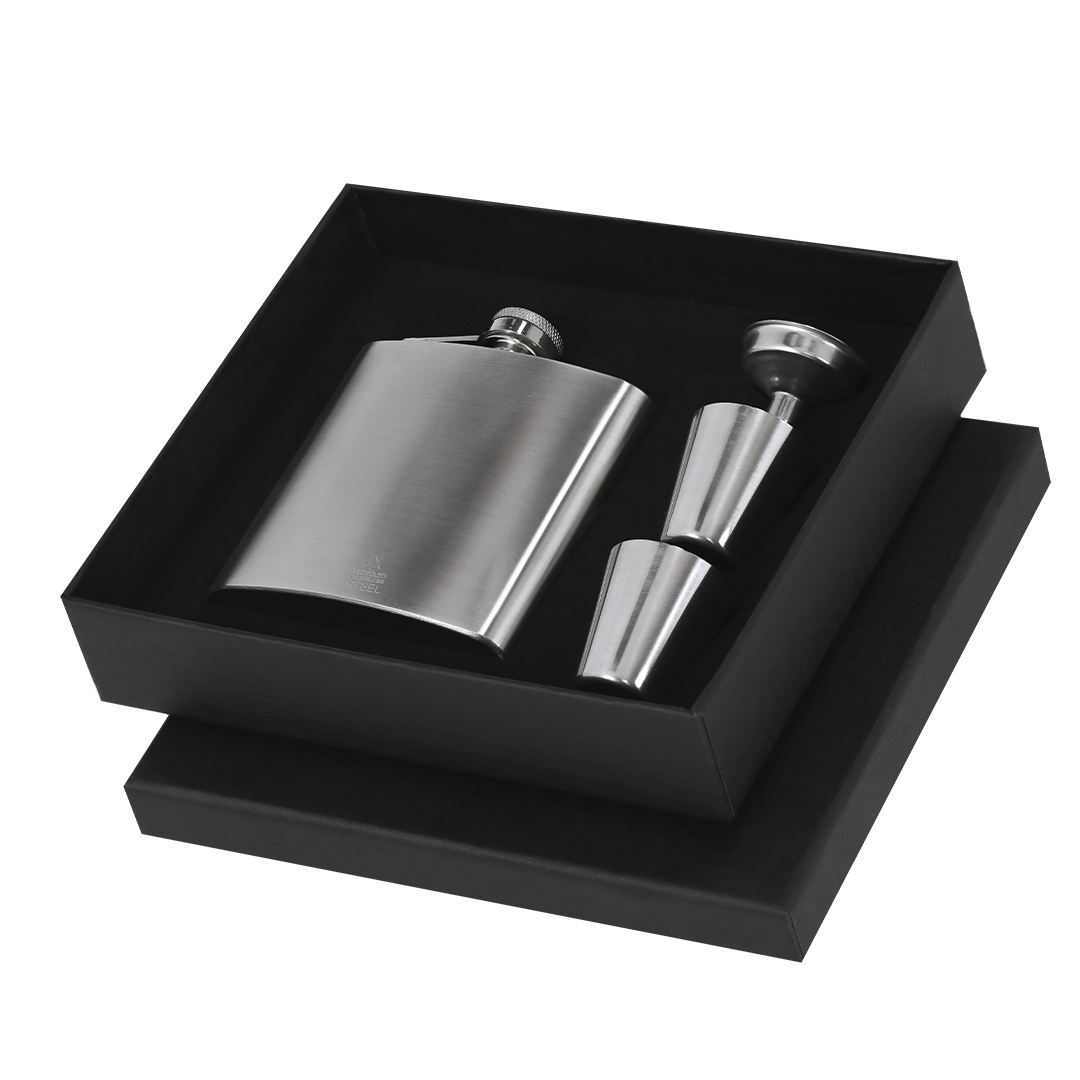 Set Petaca Almaz personalizado para empresas