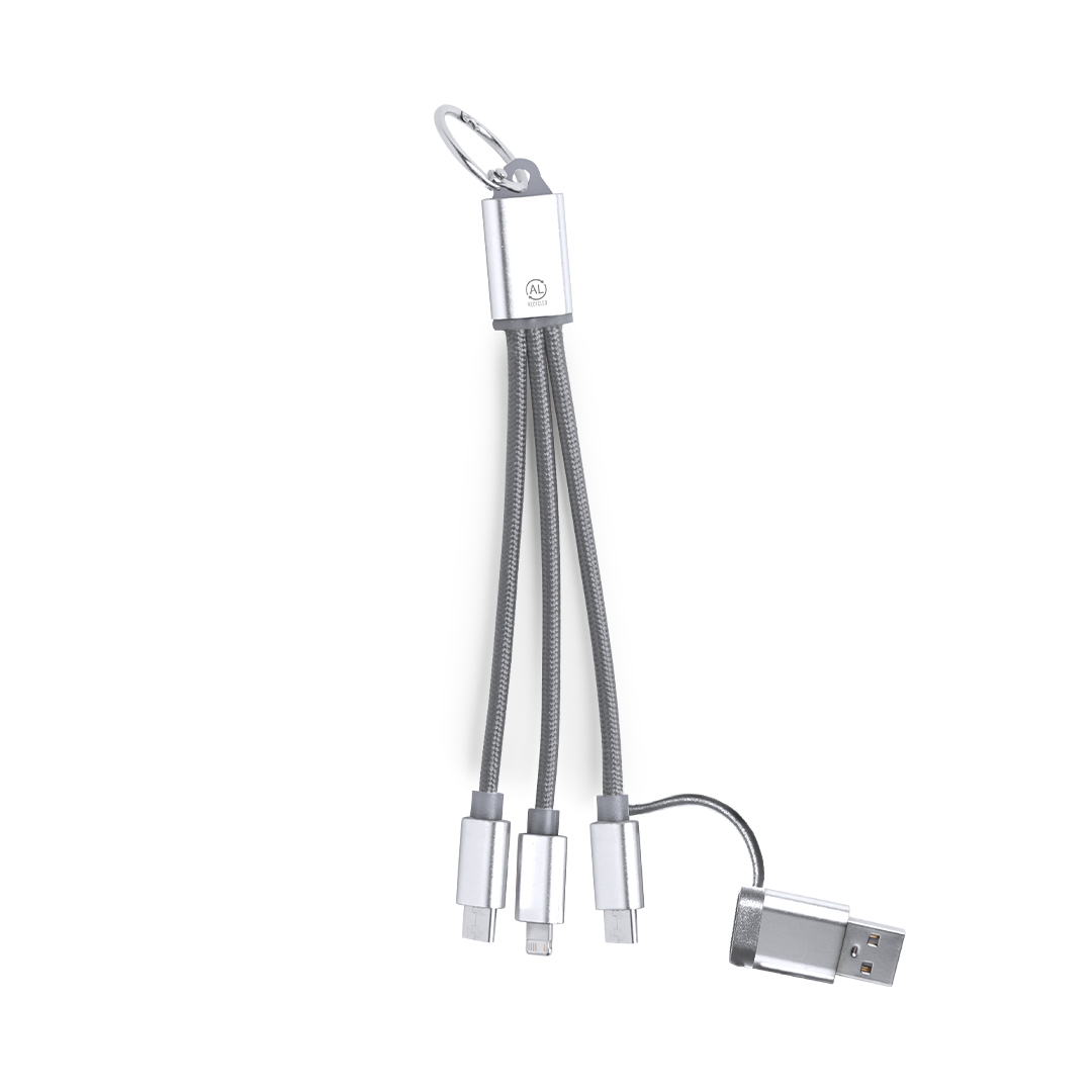 Cable Cargador Bikoc personalizado para empresas