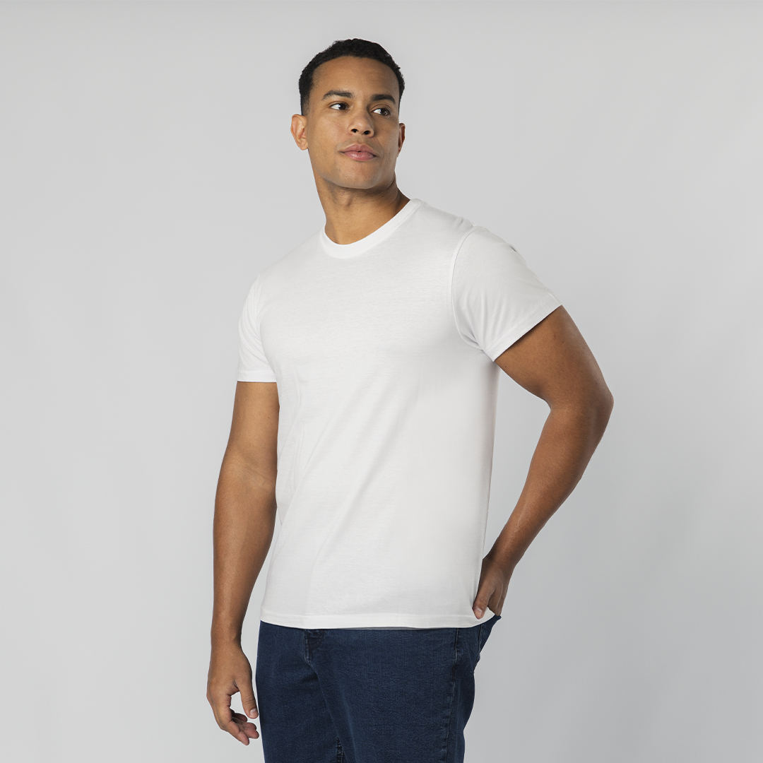 Camiseta Adulto Blanca Perkins personalizado para empresas