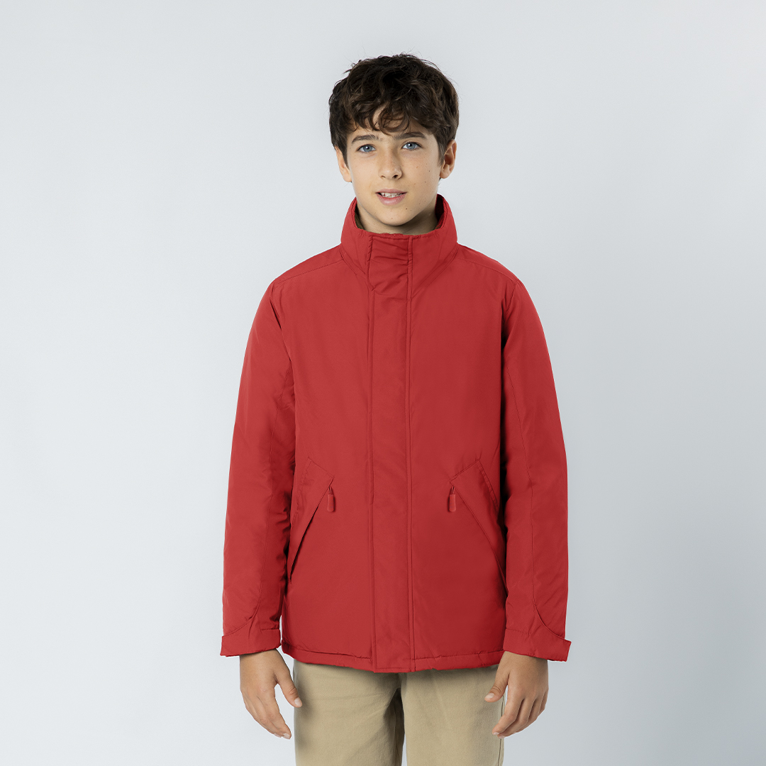 Parka Niño Oceanía RCS personalizado para empresas