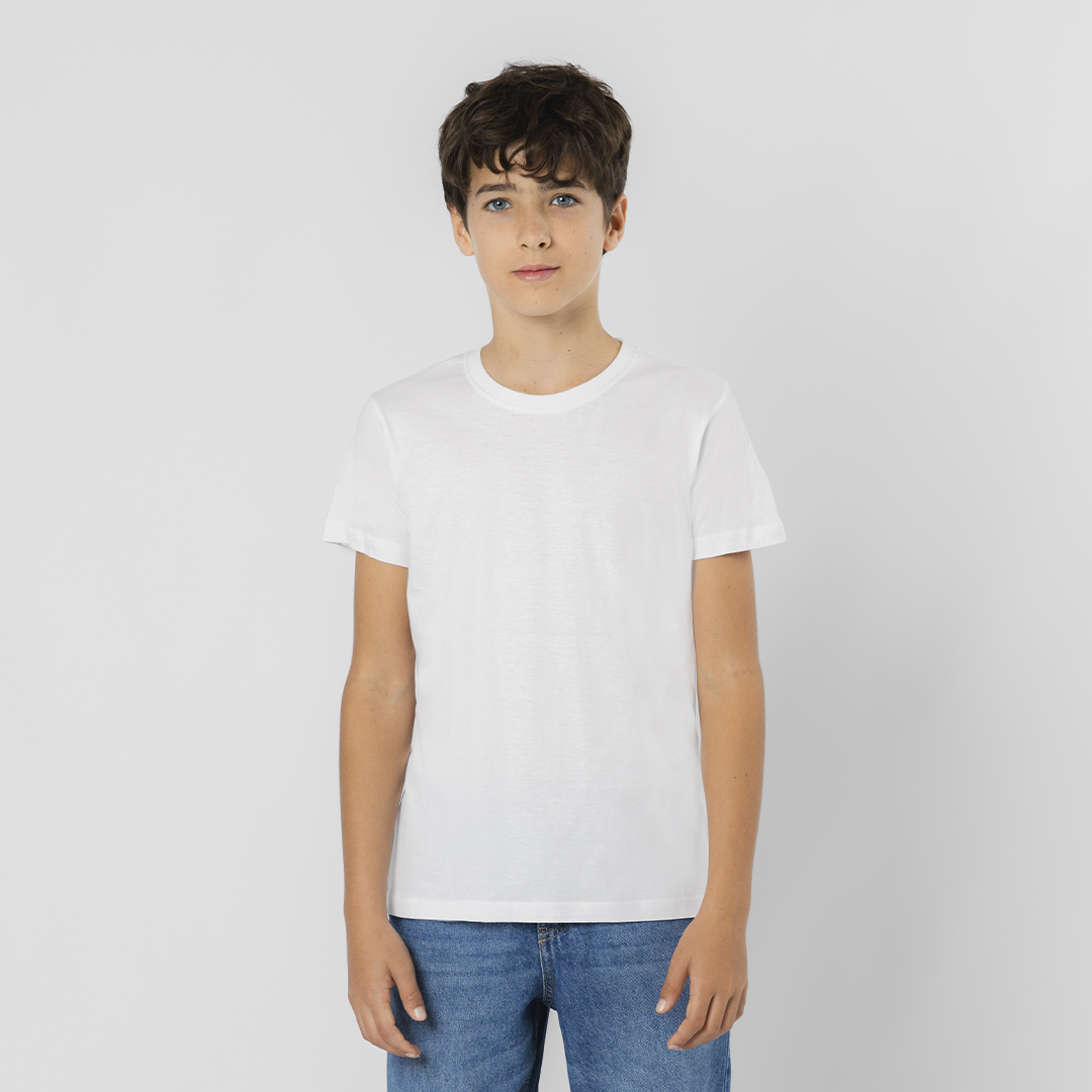 Camiseta Niño Blanca Epika personalizado para empresas