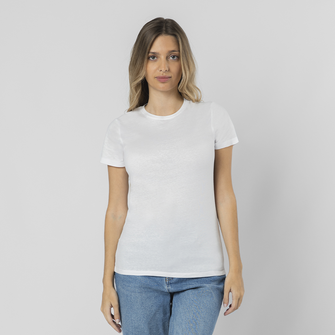 Camiseta Mujer Blanca Epika personalizado para empresas