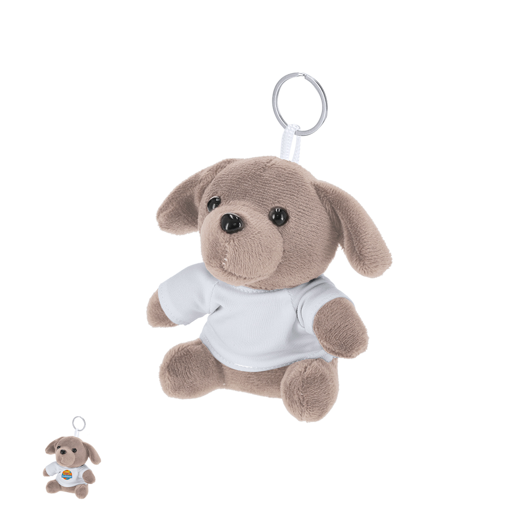 Llavero Peluche Vireo personalizado para empresas