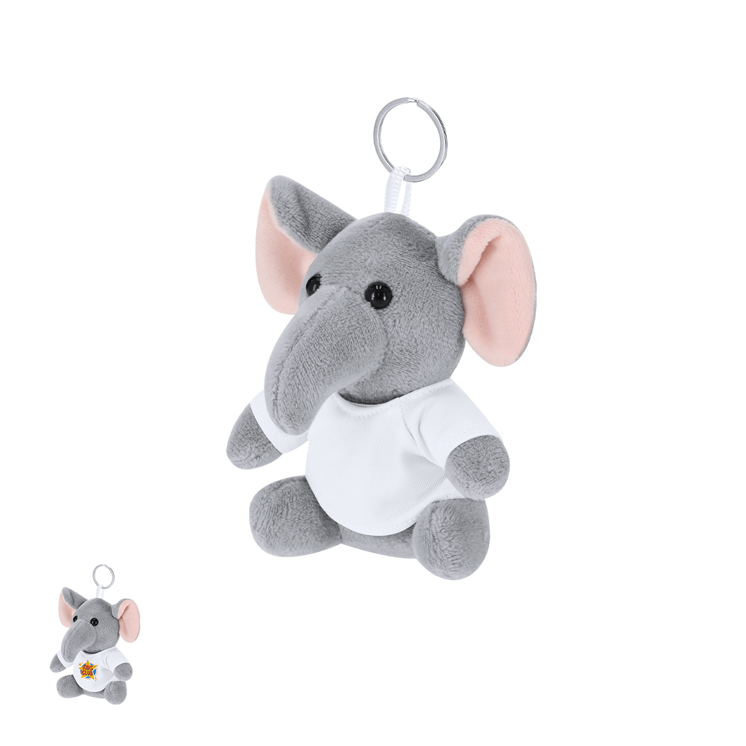 Llavero Peluche Gunnin personalizado para empresas