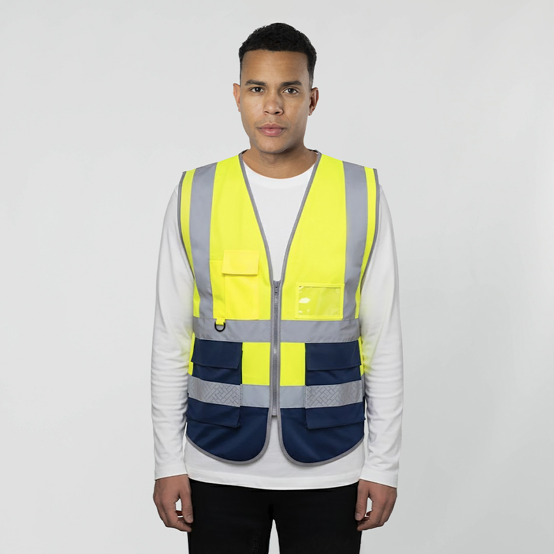 Chaleco Reflectante Ledger personalizado para empresas