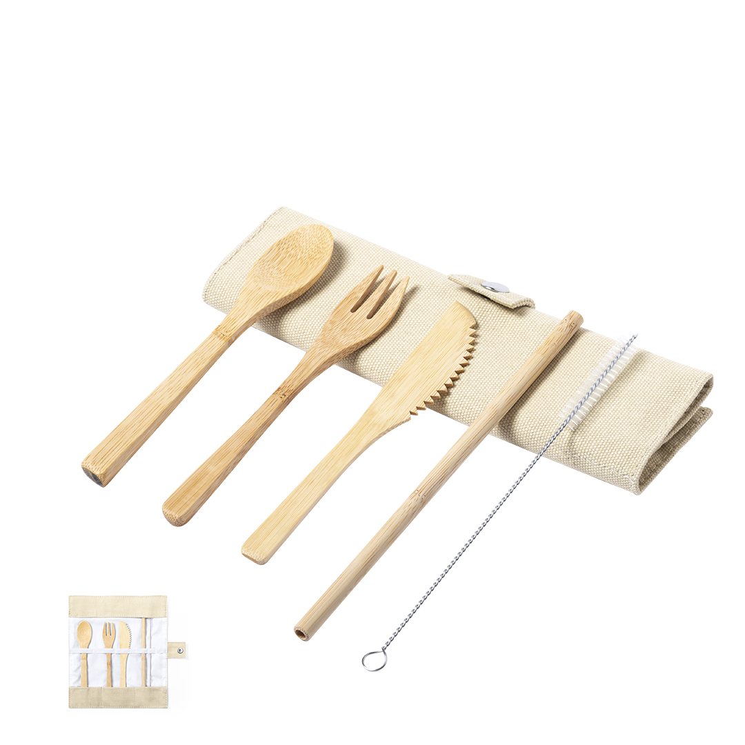 Set Cubiertos Corpax personalizado para empresas
