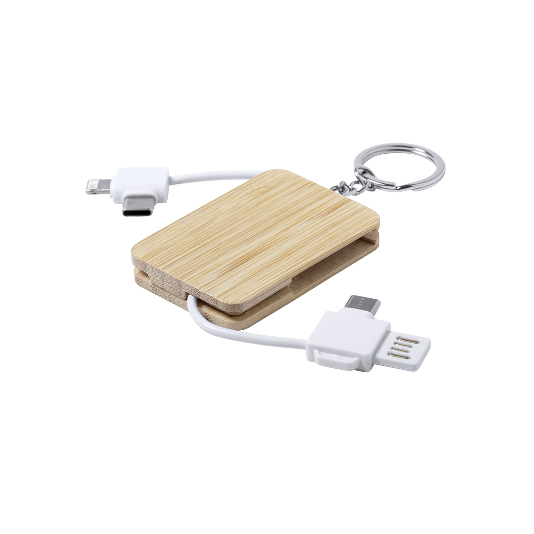 Cable Cargador Rusell personalizado para empresas