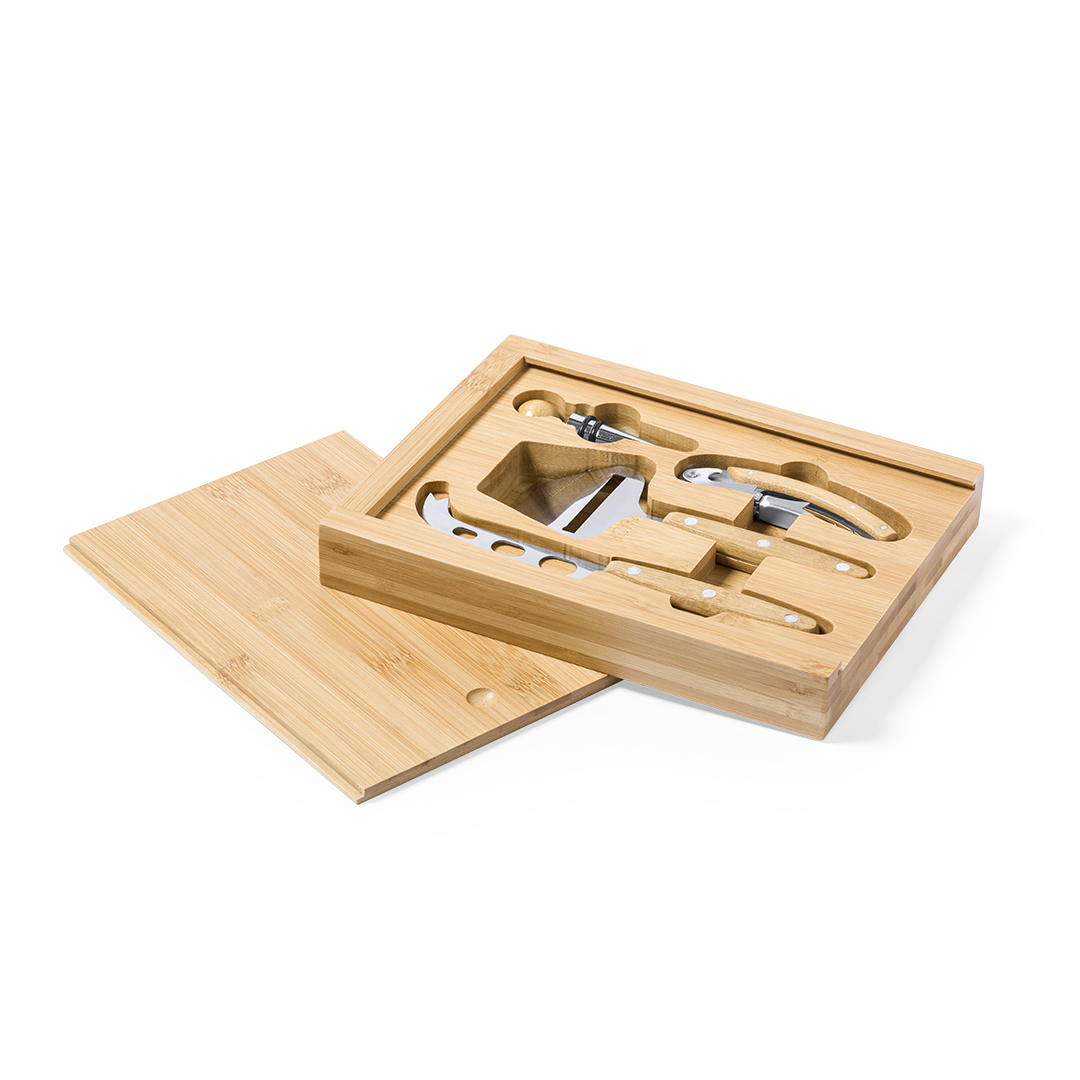 Set Vinos Y Quesos Hiblux personalizado para empresas